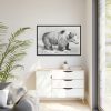88289-83.jpg Vintage Bear Illustration by Richard Lydekker Framed Canvas