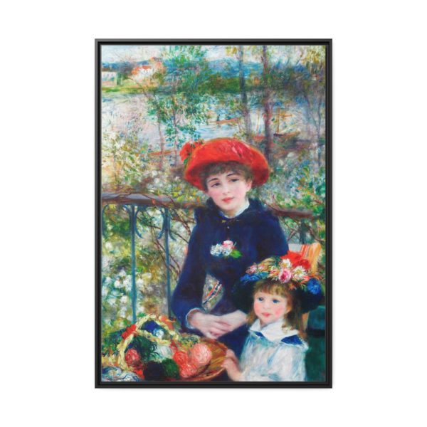 88299-1.jpg Two Sisters (On the Terrace) by Pierre-Auguste Renoir Framed Canvas