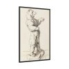 88299-10.jpg Takajaloillaan Seisova Karhu by Helene Schjerfbeck Framed Canvas