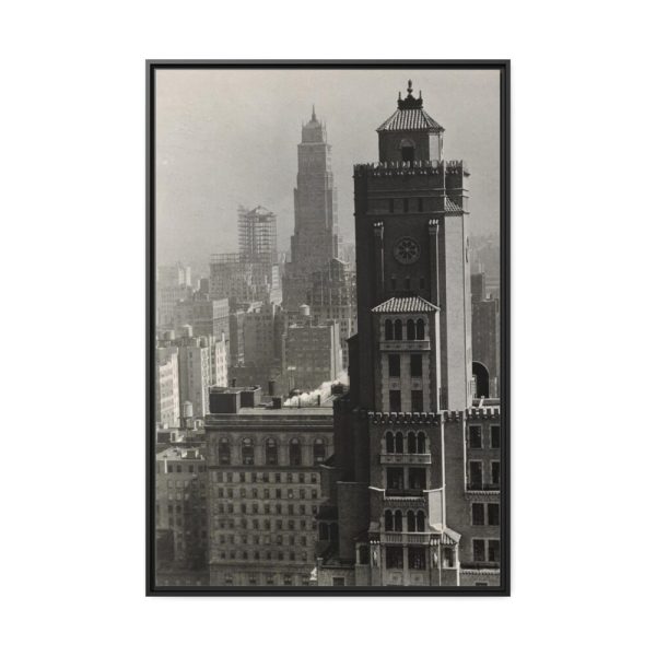 88299-111.jpg From the Shelton Looking North by Alfred Stieglitz Framed Canvas