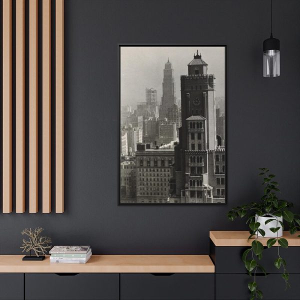 88299-114.jpg From the Shelton Looking North by Alfred Stieglitz Framed Canvas