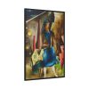 The Eviction by Eldzier Cortor Framed Canvas