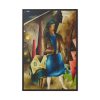 The Eviction by Eldzier Cortor Framed Canvas