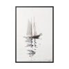 88299-136.jpg Two–Masted Schooner With Dory by Winslow Homer Framed Canvas