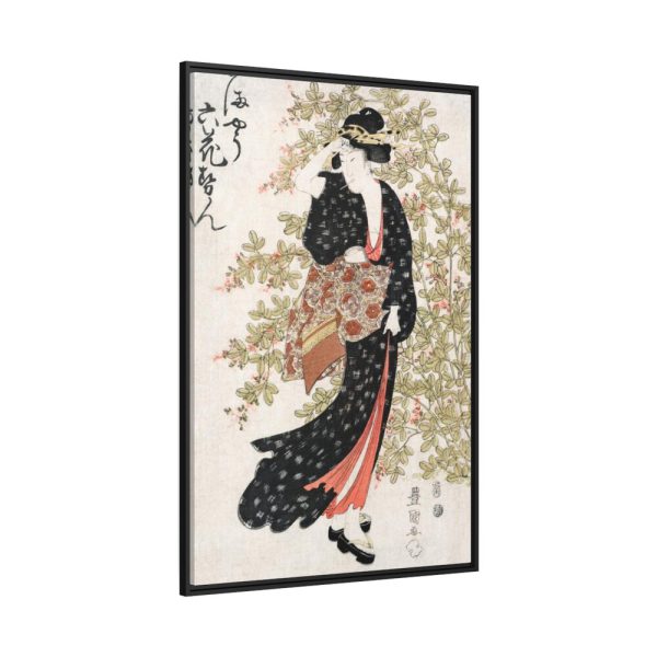 88299-145.jpg Japanese woman by Utagawa Toyokuni Framed Canvas