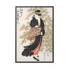88299-146.jpg Japanese woman by Utagawa Toyokuni Framed Canvas