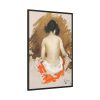 88299-160.jpg Naked Japanese Woman by William Merritt Chase Framed Canvas