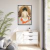 88299-163.jpg Naked Japanese Woman by William Merritt Chase Framed Canvas
