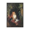 88299-166.jpg Cat with Kittens by Henriëtte Ronner Framed Canvas