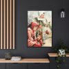 Hark! What Mean Those Holy Voices by L. Prang & Co Framed Canvas