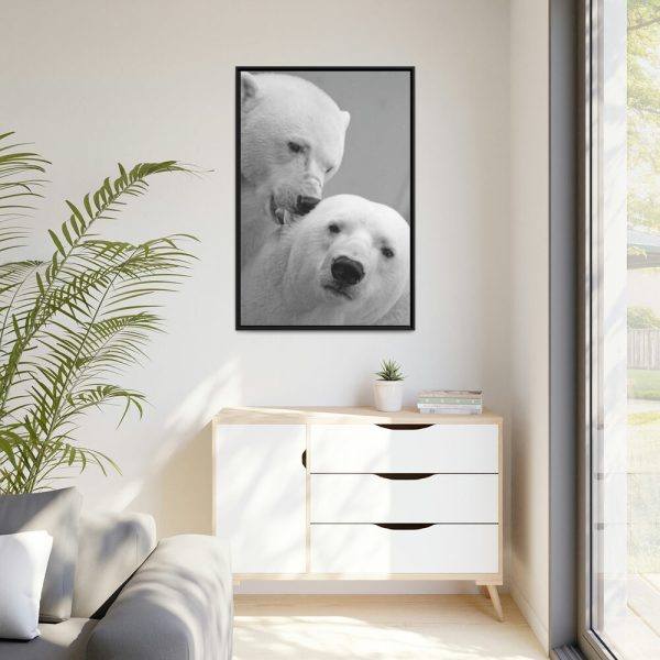88299-18.jpg Polar Bears in the Winter Framed Canvas