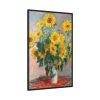 88299-180.jpg Bouquet of Sunflowers by Claude Monet Framed Canvas
