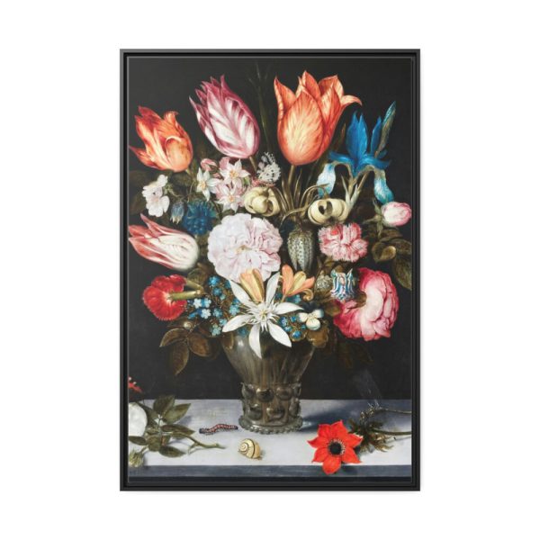 88299-51.jpg Flowers in a Glass by Ambrosius Bosschaert Framed Canvas