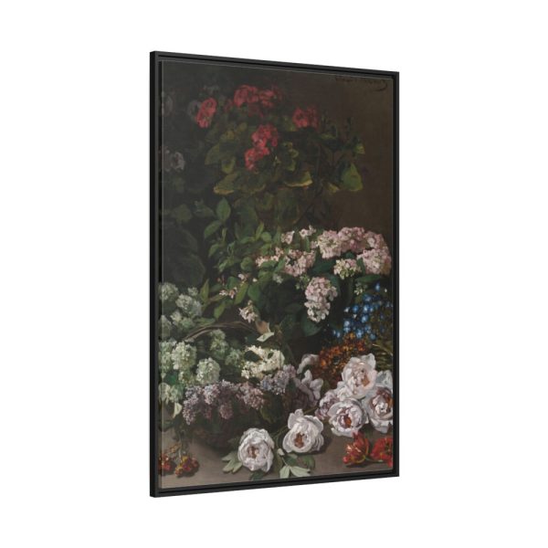88299-55.jpg Spring Flowers by Claude Monet Framed Canvas