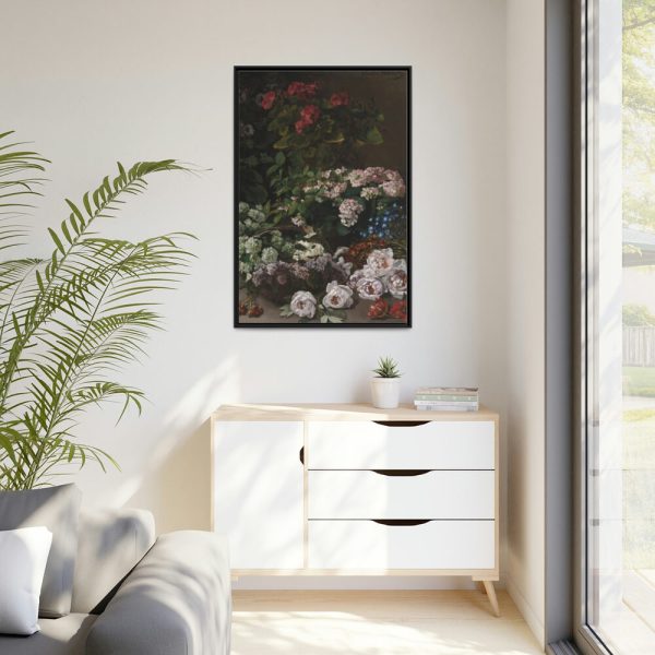 88299-58.jpg Spring Flowers by Claude Monet Framed Canvas