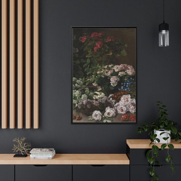 88299-59.jpg Spring Flowers by Claude Monet Framed Canvas