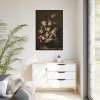 Still Life With Flowers by Hans Bollongier Framed Canvas