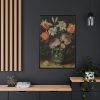 Vase with Flowers by Jan Brueghel I Framed Canvas