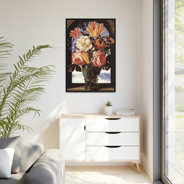 88299-73.jpg Bouquet of Flowers by Ambrosius Bosschaert Framed Canvas