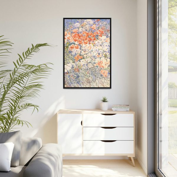 88299-83.jpg The Island Garden by Frederick Childe Hassam Framed Canvas