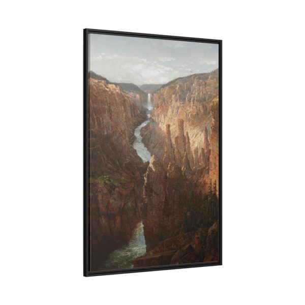 88299-90.jpg Grand Canyon Yellowstone River by William Louis Sonntag Framed Canvas
