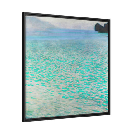 Attersee by Gustav Klimt's Framed Canvas