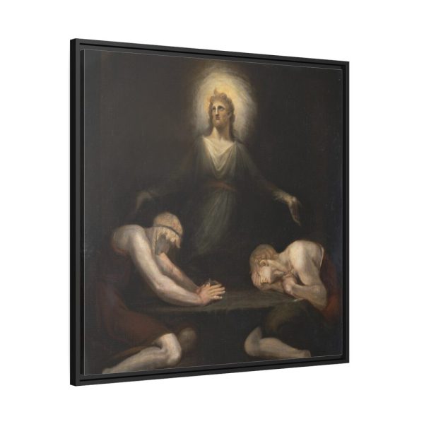 88302-100.jpg Christ Disappearing at Emmaus Royal Academy of Arts Framed Canvas