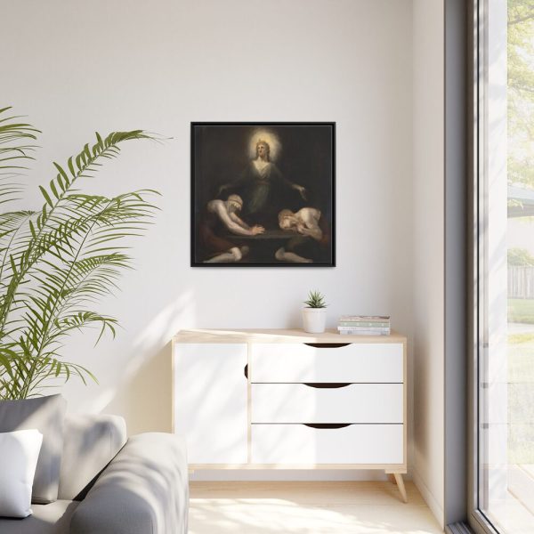88302-103.jpg Christ Disappearing at Emmaus Royal Academy of Arts Framed Canvas