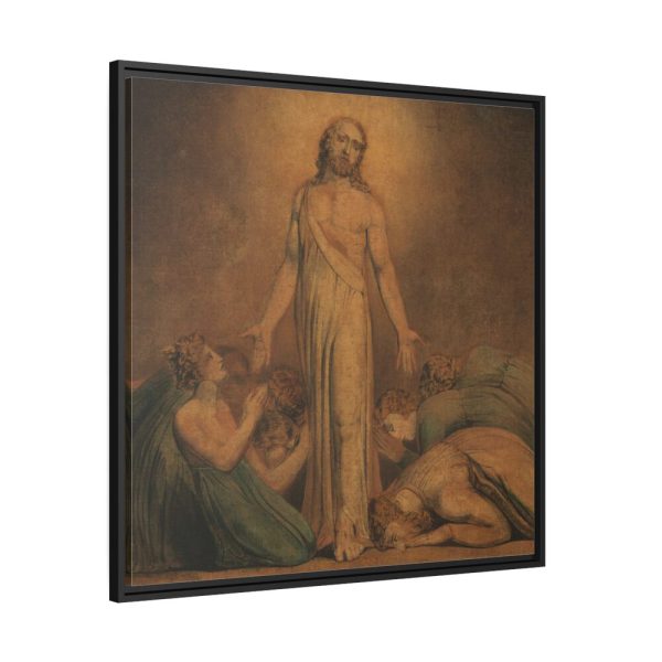88302-110.jpg Christ Appearing to the Apostles after the Resurrection Framed Canvas