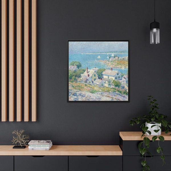 88302-129.jpg New England Headlands Framed Canvas