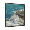 88302-25.jpg The South Ledges, Appledore by Frederick Childe Hassam Framed Canvas