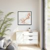 88302-3.jpg A Prancing Horse, Facing Right by George Stubbs Framed Canvas