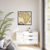 88302-38.jpg Kaart van Afrika by Carel Allard Framed Canvas