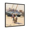 88302-5.jpg Basket of Clams by Winslow Homer Framed Canvas