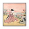 88302-51.jpg Japanese woman by Suzuki Harunobu Framed Canvas