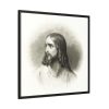 Jesus Christ Portrait by Rufus Wilmot Griswold Framed Canvas