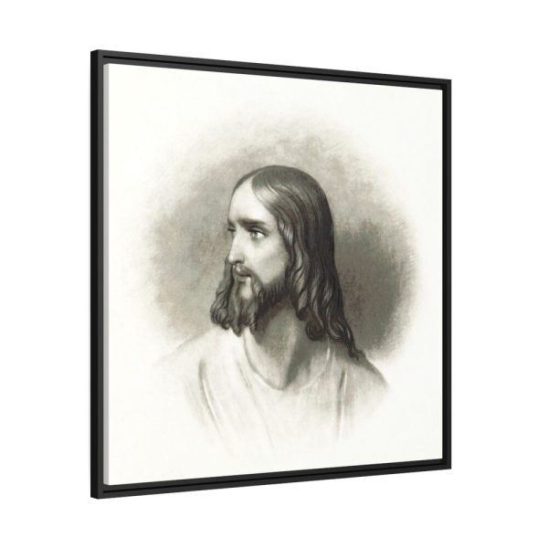 Jesus Christ Portrait by Rufus Wilmot Griswold Framed Canvas
