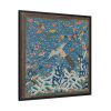 88302-70.jpg Rank Badge with Peacock Framed Canvas
