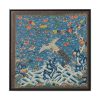88302-71.jpg Rank Badge with Peacock Framed Canvas