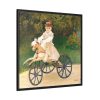 88302-95.jpg Jean Monet on His Hobby Horse by Claude Monet Framed Canvas