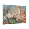 Allegory of Painting by François Boucher Standard Canvas