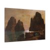 91638-165.jpg Isle of Capri, The Faraglioni by William Stanley Haseltine Standard Canvas