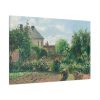 91638-20.jpg The Artist's Garden at Eragny by Camille Pissarro Standard Canvas