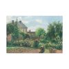 91638-21.jpg The Artist's Garden at Eragny by Camille Pissarro Standard Canvas