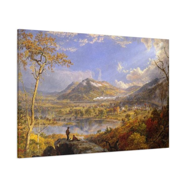 91638-220.jpg Starrucca Viaduct, Pennsylvania by Jasper Francis Cropsey Standard Canvas