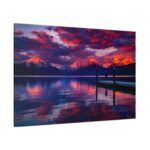 Lake McDonald Glacier National Park Montana Standard Canvas