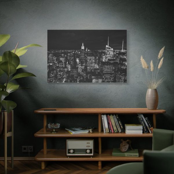Black and White New York City Skyscraper Standard Canvas