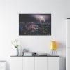 91638-277.jpg Lighting Strikes on a Stormy Night Over Bangkok's Skyline Standard Canvas