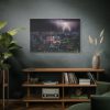 91638-279.jpg Lighting Strikes on a Stormy Night Over Bangkok's Skyline Standard Canvas