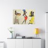 Woman Ethic African People Standard Canvas
